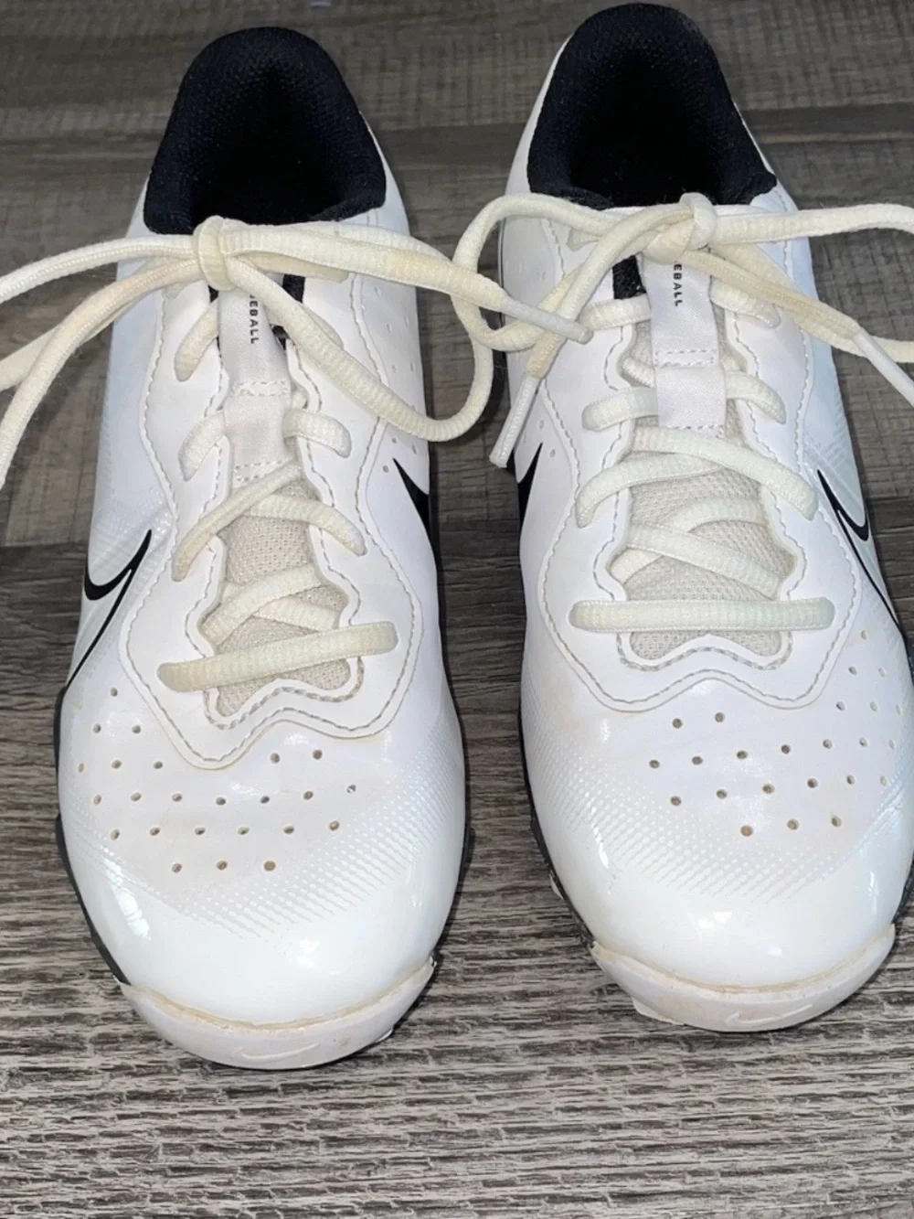 Nike Fastflex Baseball Cleats Size 4 Youth Diamond Flex  Low Top Shoes